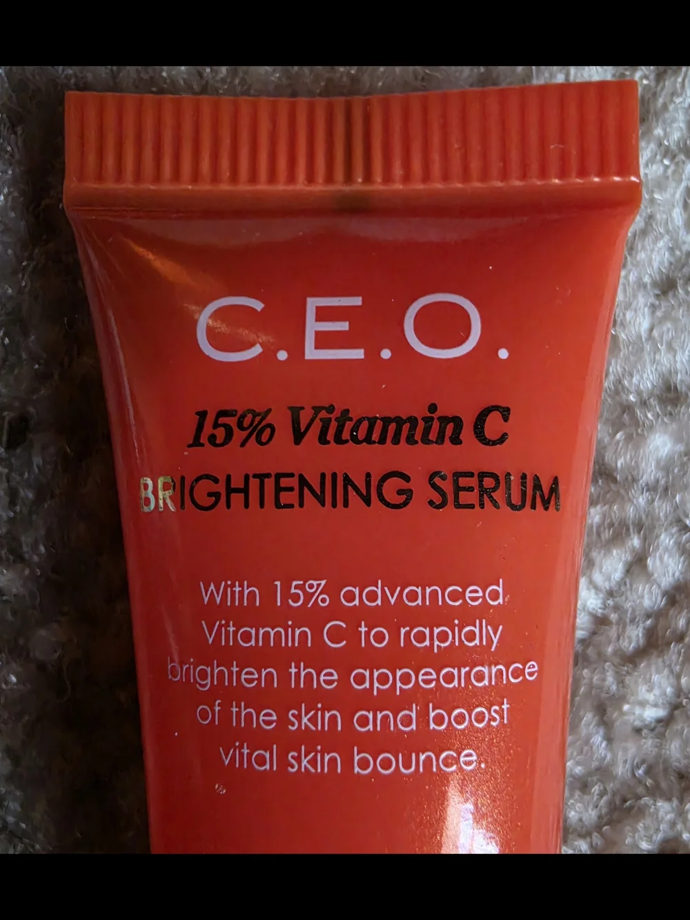 Sunday Riley C.E.O. Brightening Serum Travel-Trial Size Tube .17fl oz $8 NWT